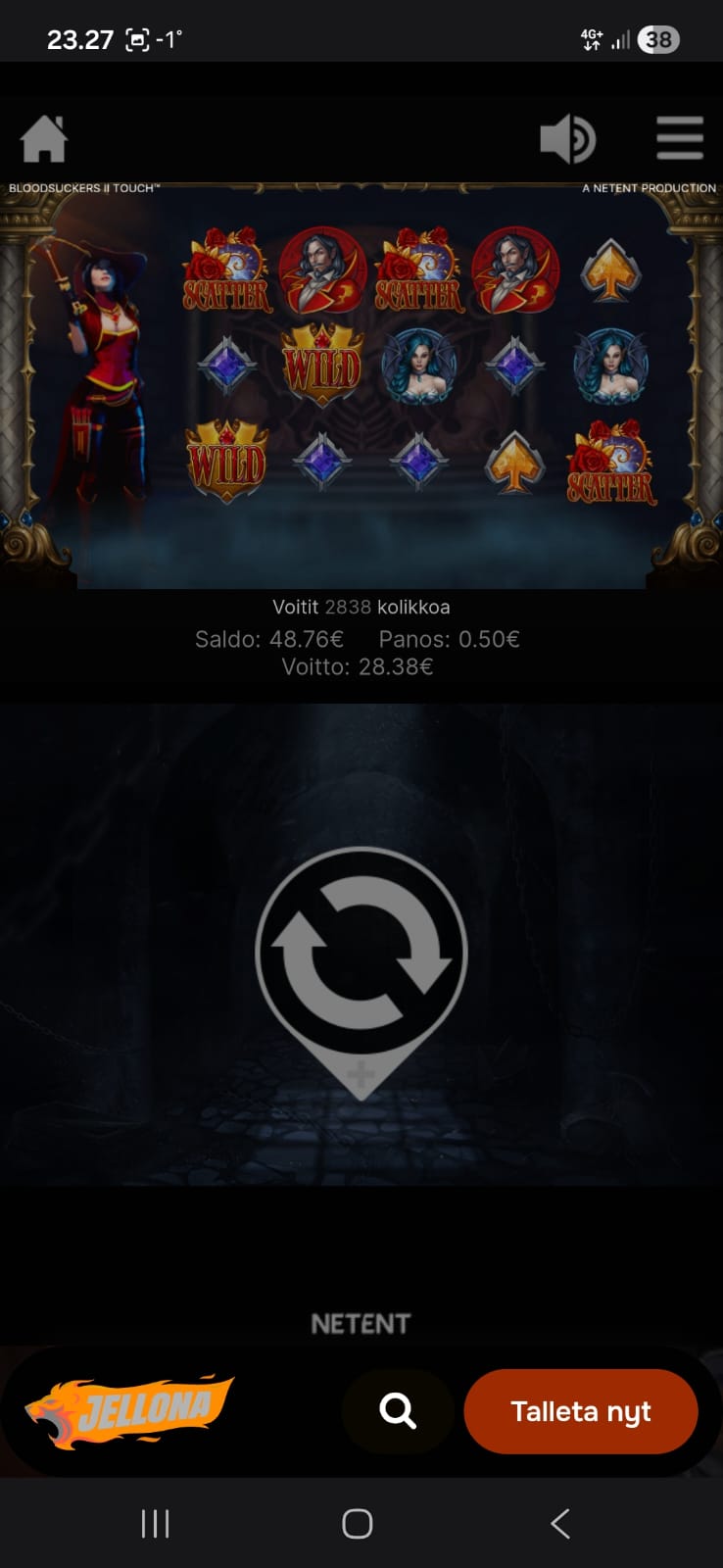 Meillä oli tuuria matkassa