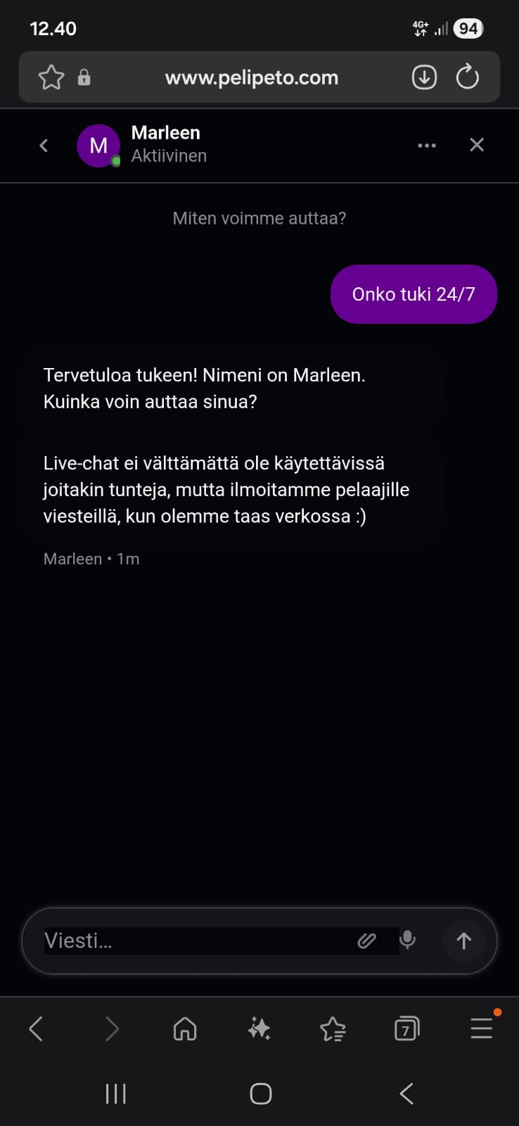 Pelipeto Kasinon livetuki