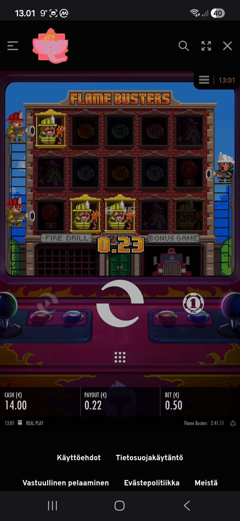 Voitot olivat harvassa