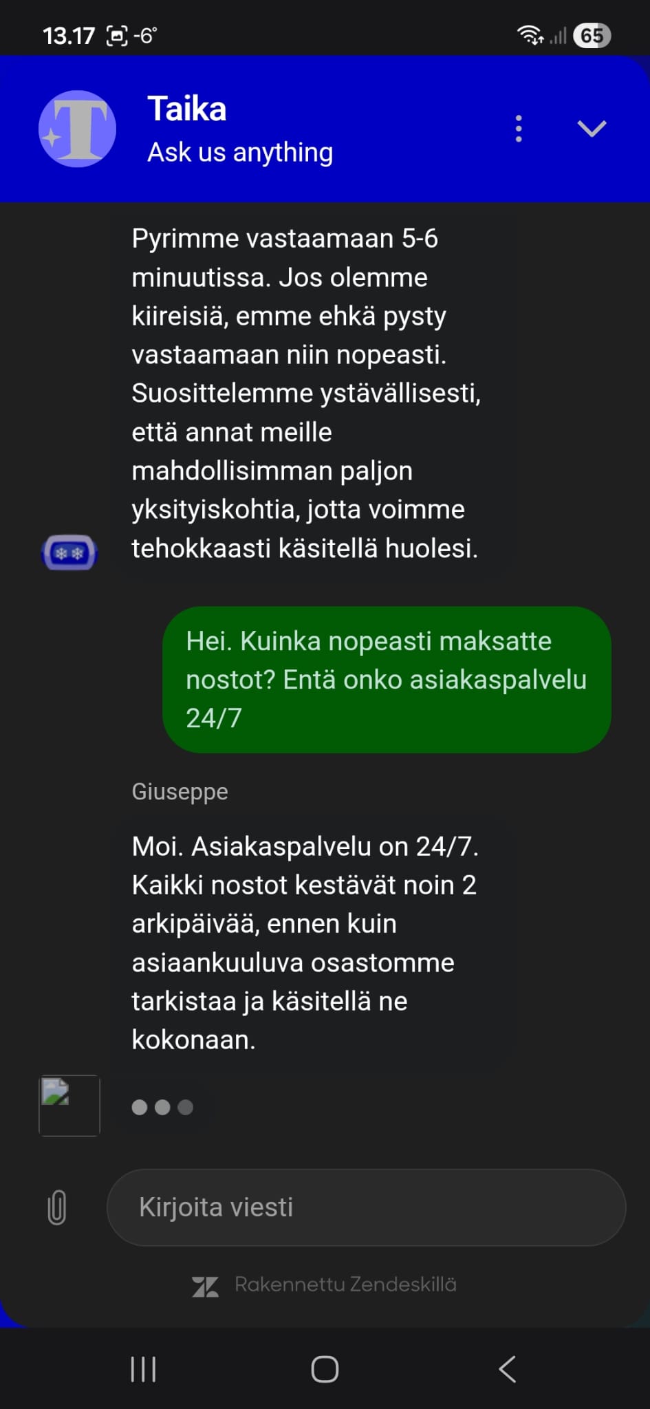 Odotus uhkasi käydä pitkäksi