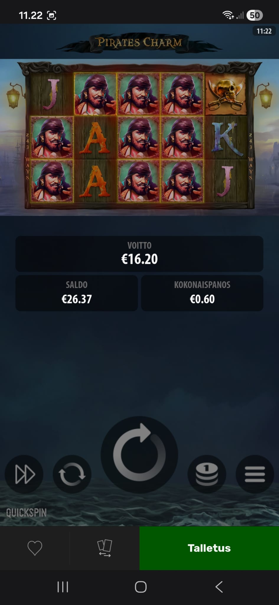 Hyvä voitto kuvassa