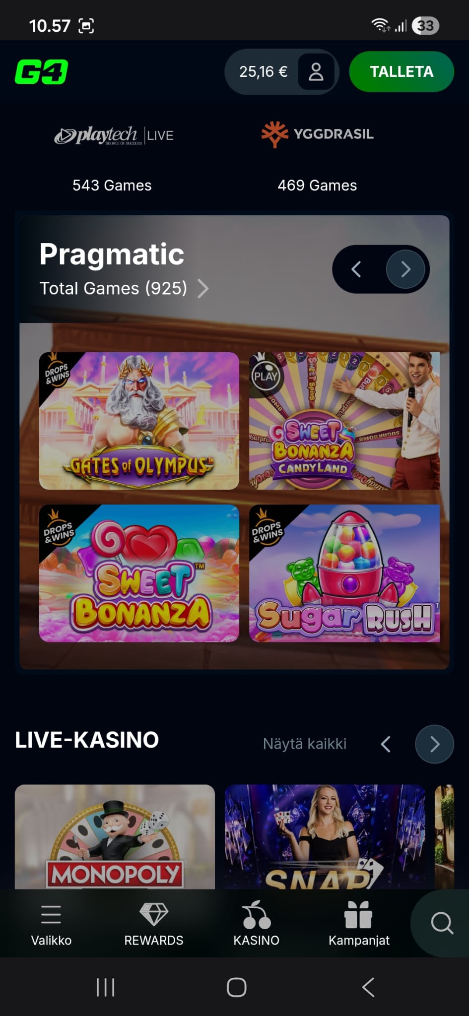 Pelit voi suodattaa valmistajan perusteella